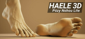 HAELE 3D - Pózy Nohou Lite - Kreslicí reference