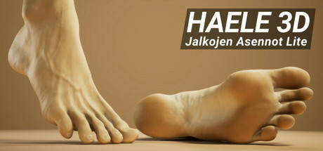 HAELE 3D - Jalkojen Asennot Lite - Piirustusreferenssit
