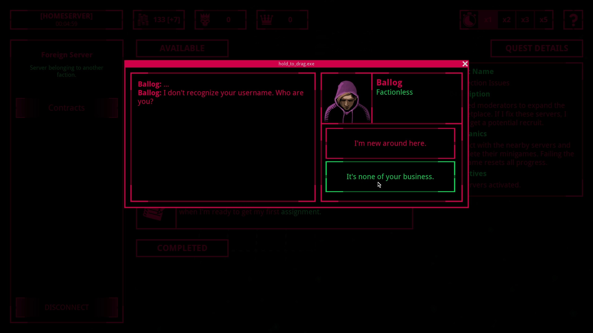 THREAT ACTOR screenshot 5