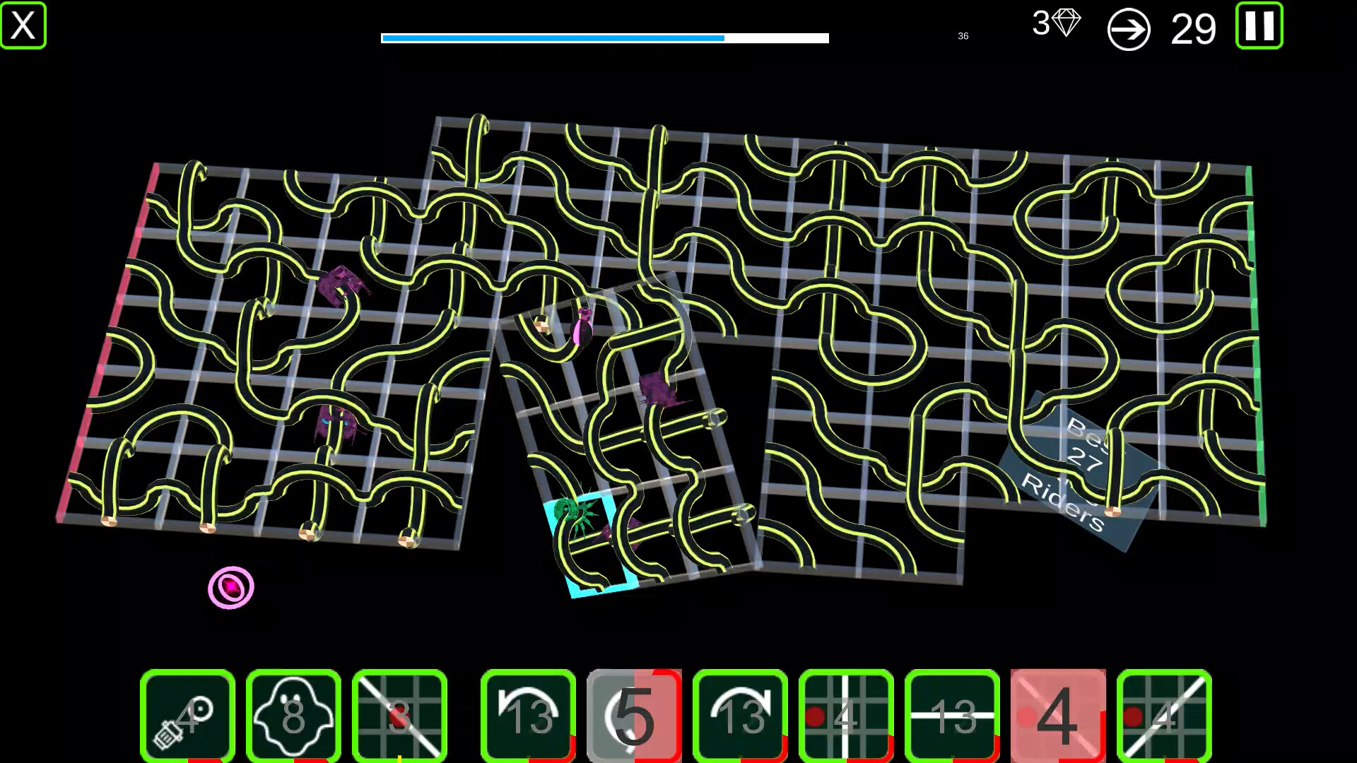 FlipTiles: Warp Lines screenshot 2