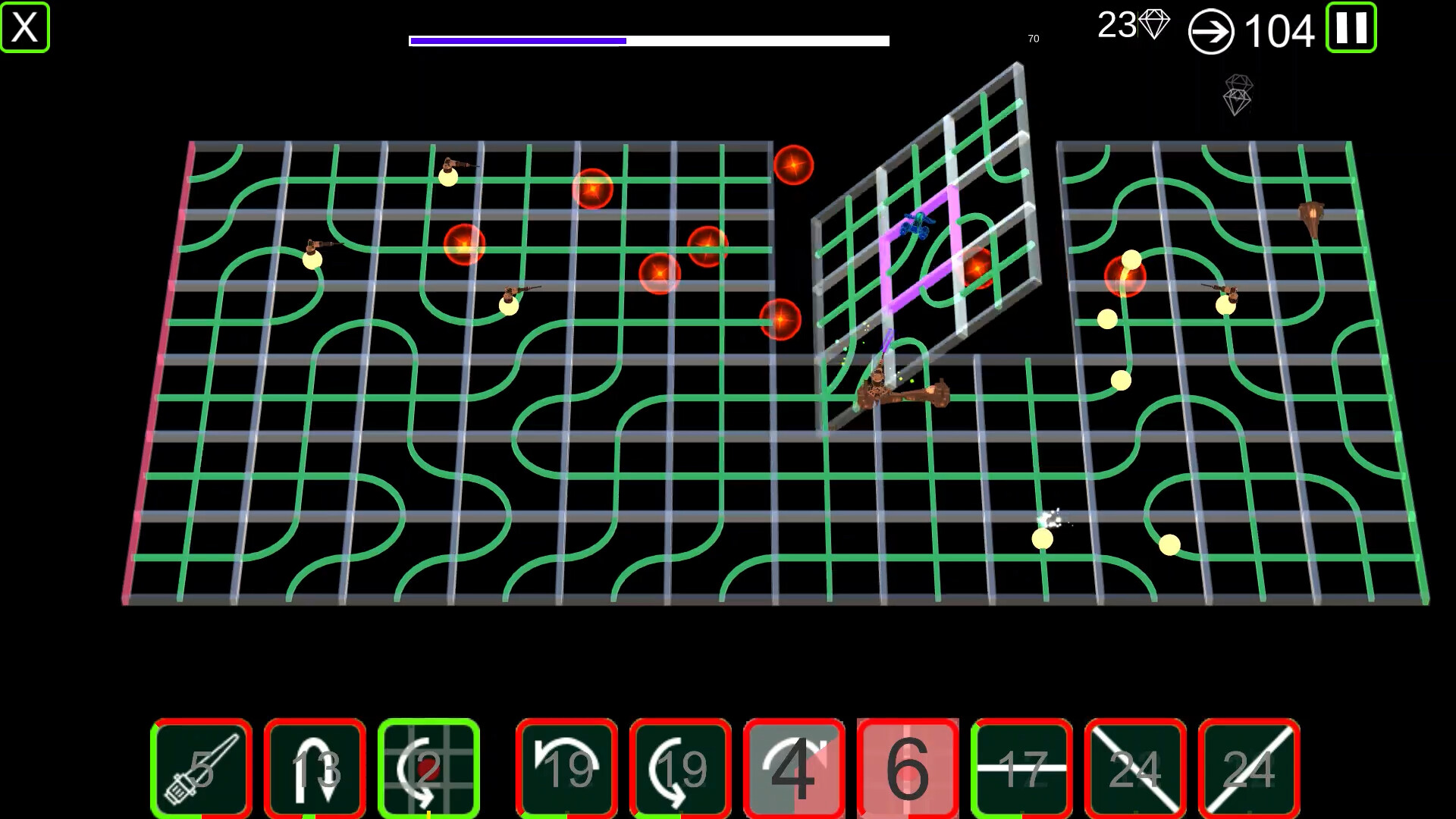 FlipTiles: Warp Lines screenshot 1