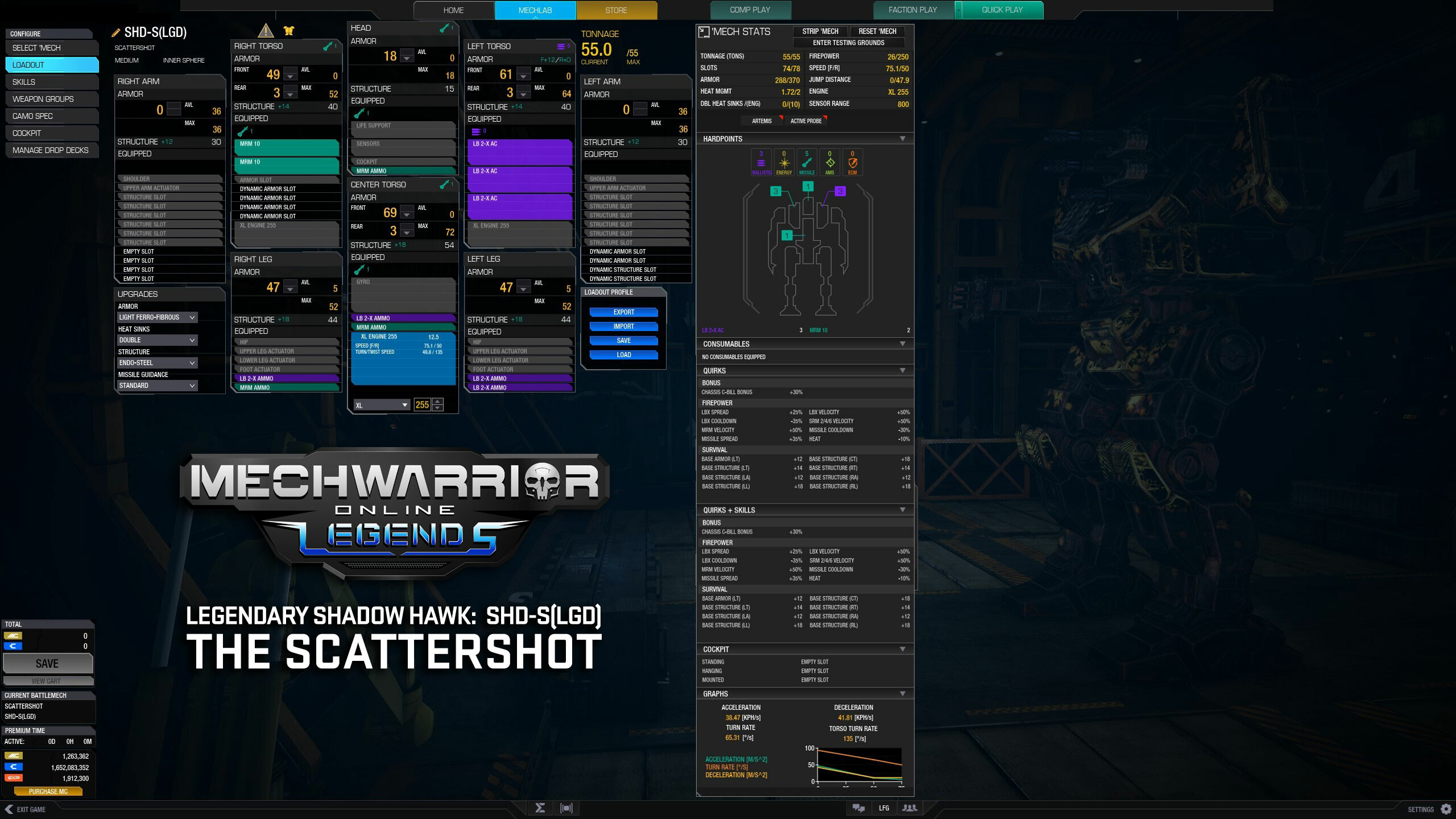 MechWarrior Online™ - Scattershot Legendary Mech Pack screenshot 2