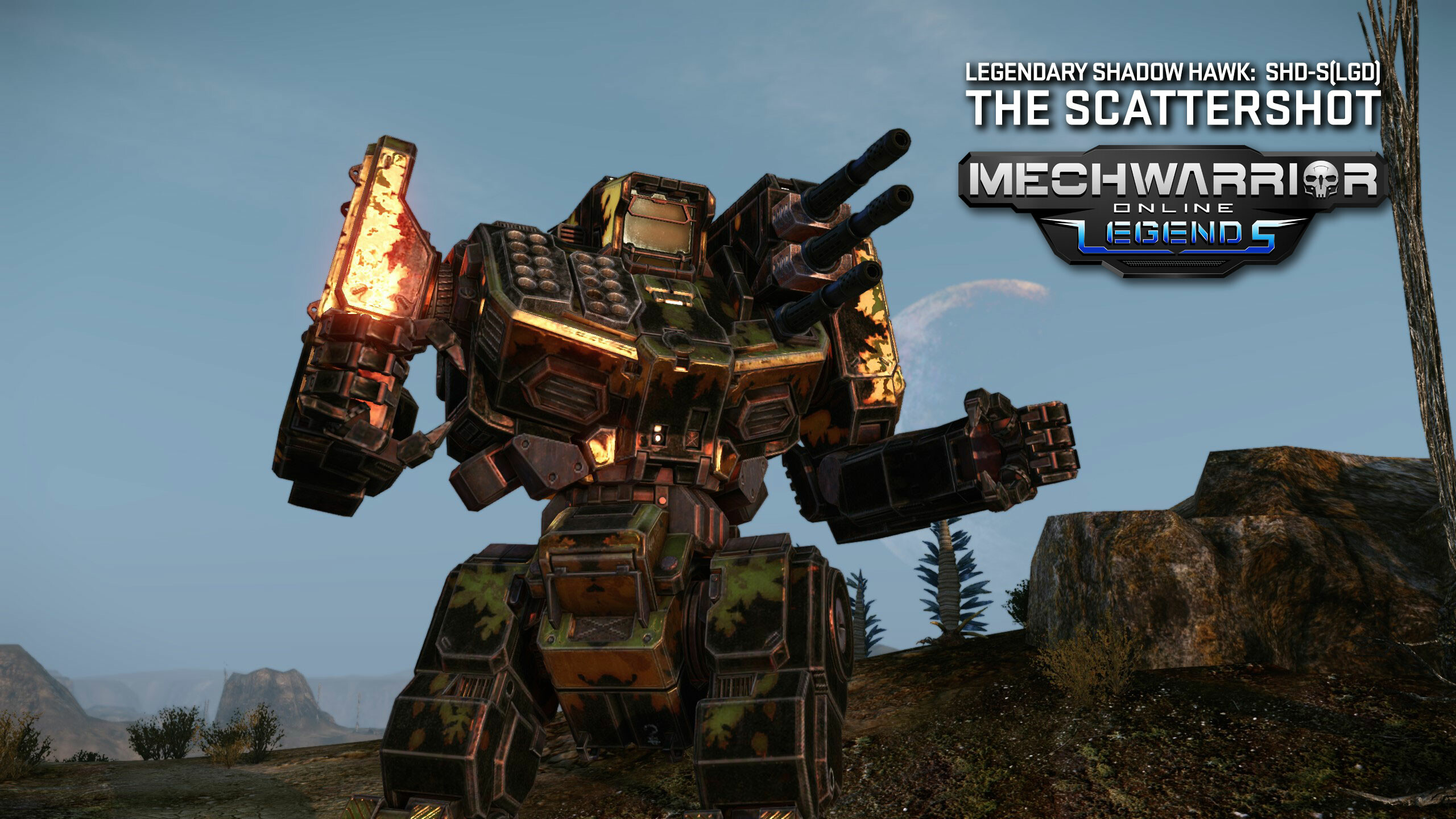 MechWarrior Online™ - Scattershot Legendary Mech Pack screenshot 3