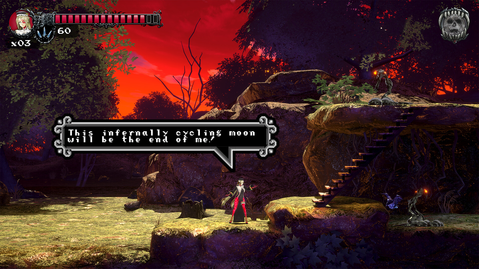 Bloodstained: Ritual of the Night - Classic II: Dominique's Curse screenshot 3