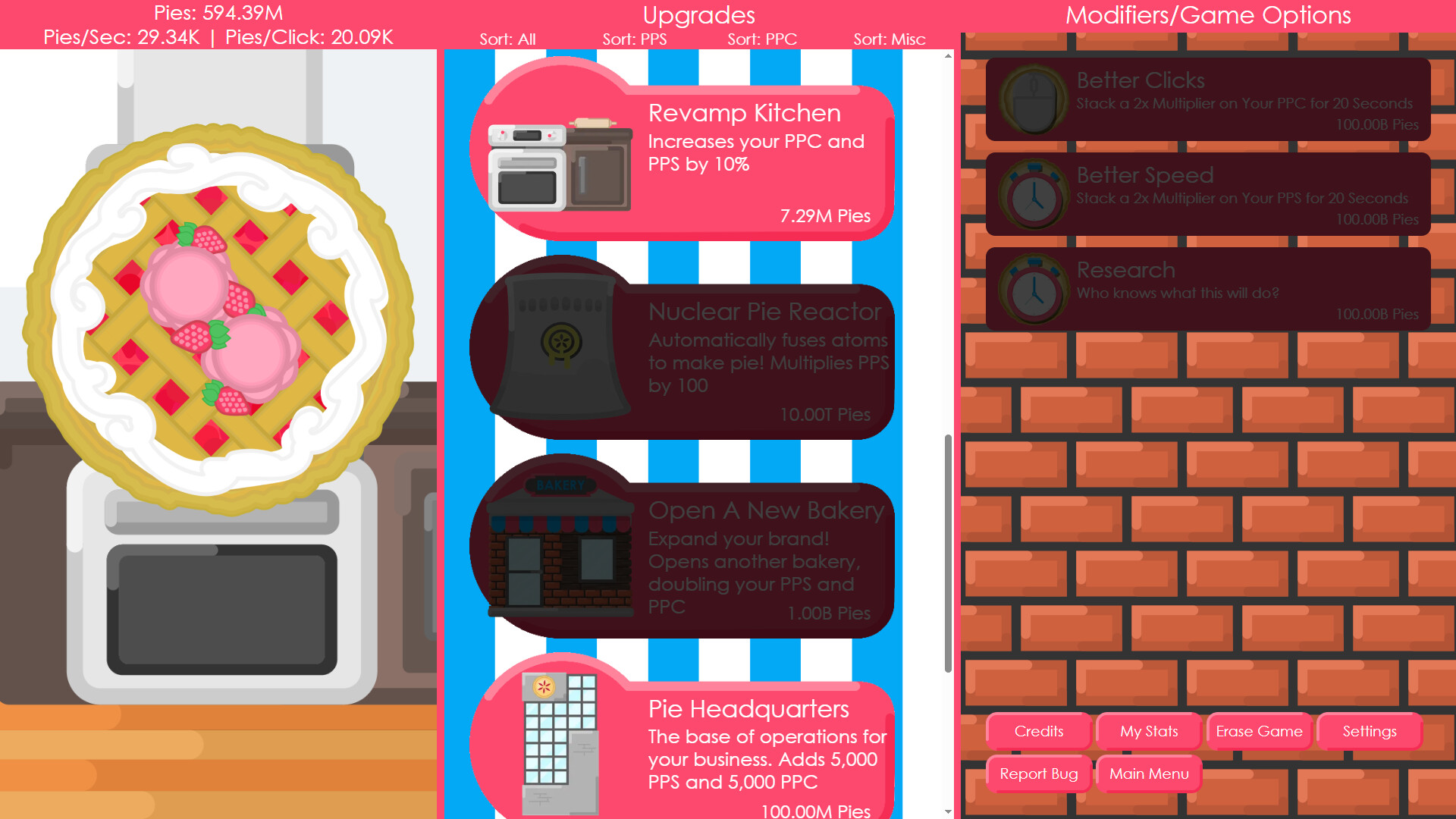 PieClicker screenshot 5