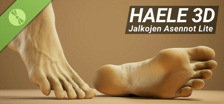 HAELE 3D - Jalkojen Asennot Lite - Piirustusreferenssit