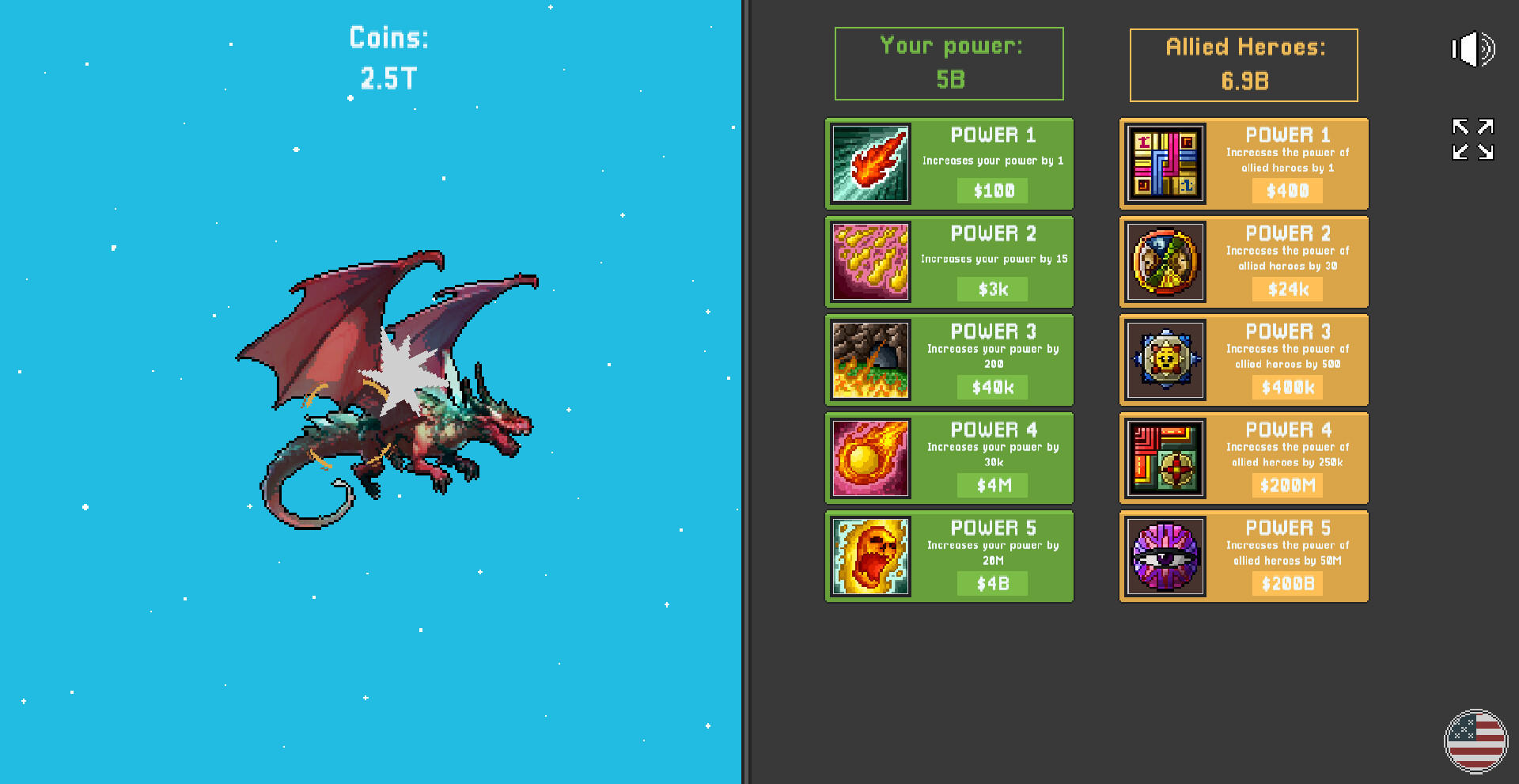 Idle Dragon Clicker screenshot 2