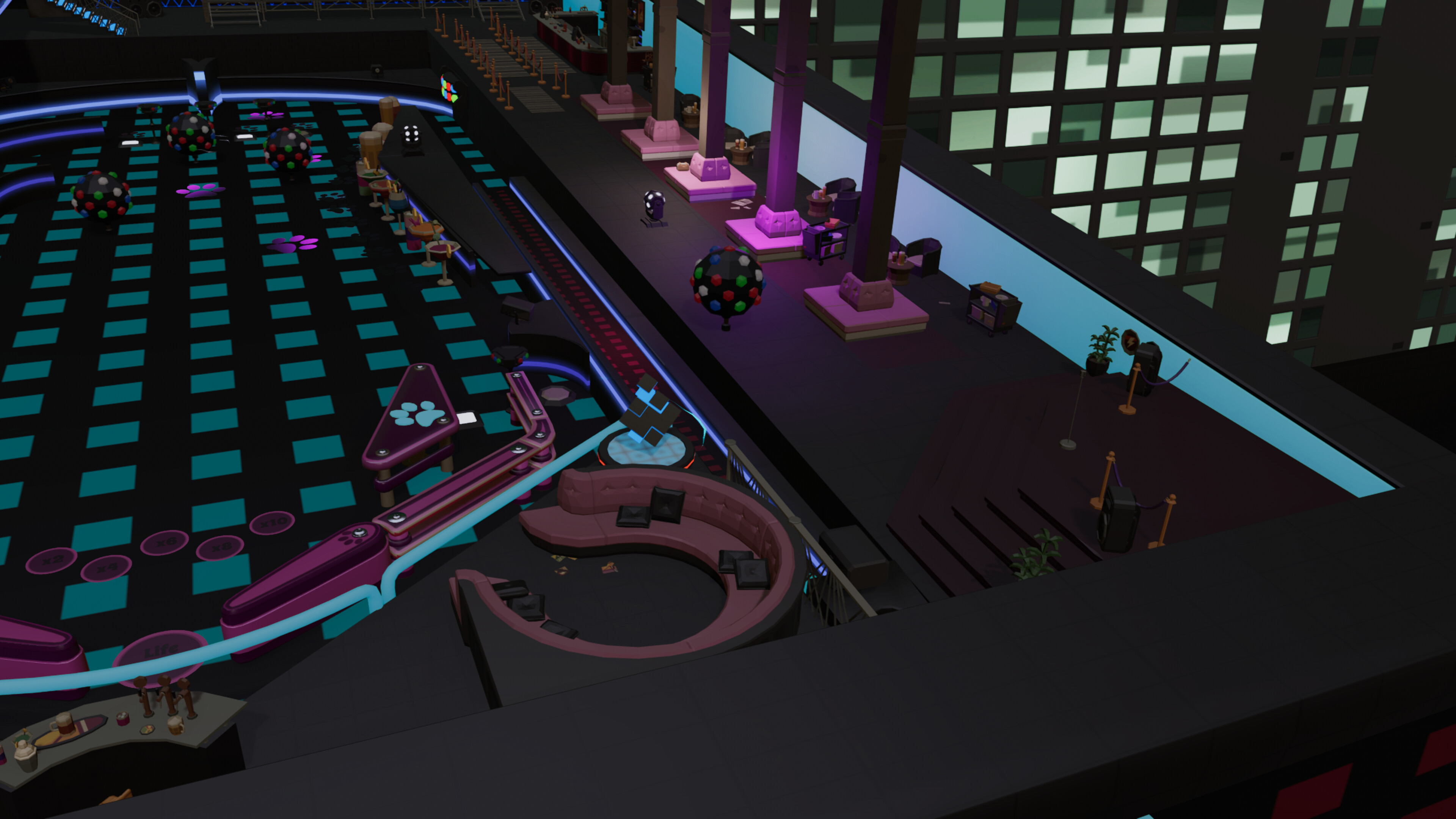 Roxy Raccoon's Pinball Panic - Club Crazy screenshot 5