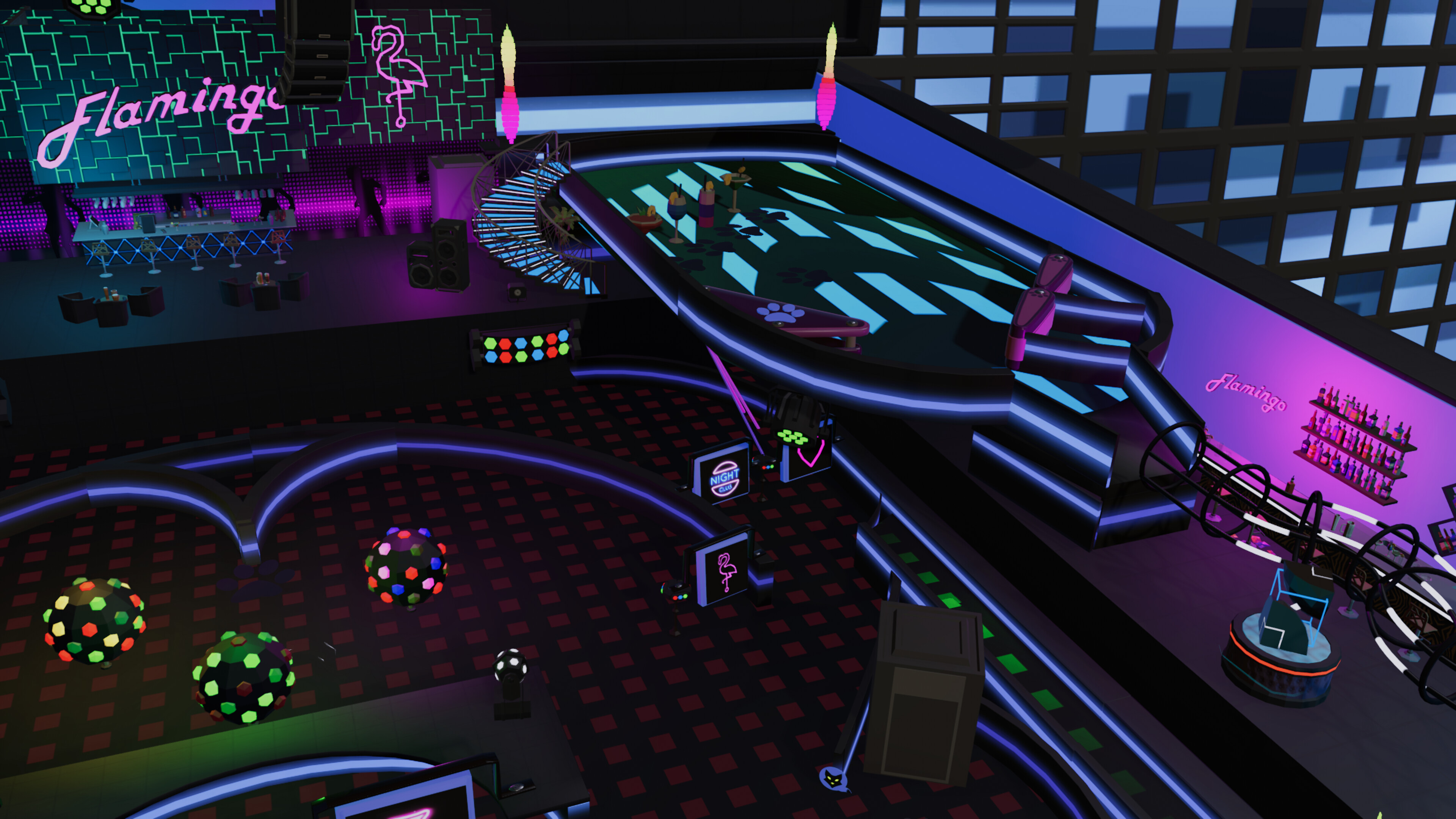 Roxy Raccoon's Pinball Panic - Club Crazy screenshot 11