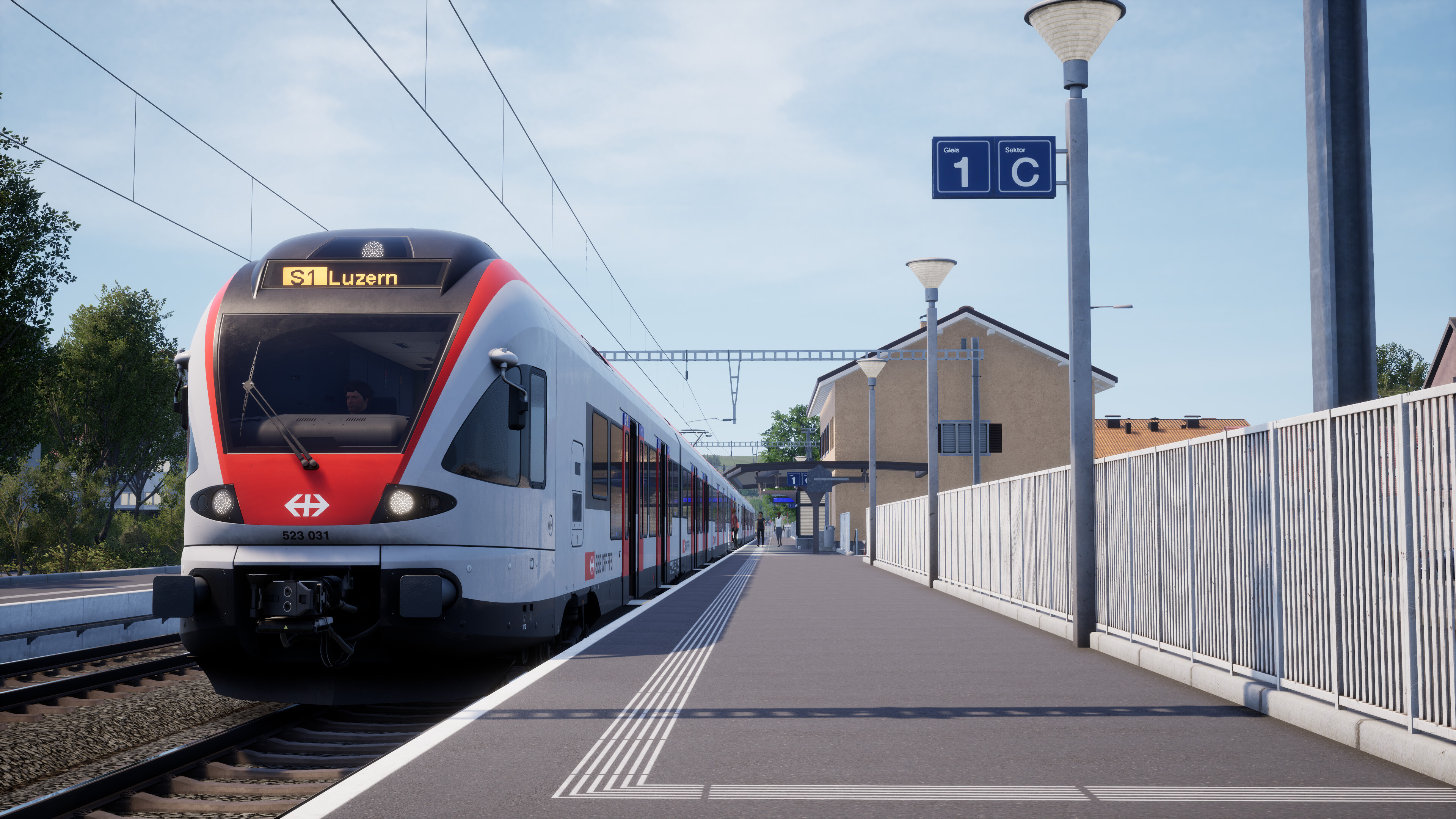 Train Sim World® 4: S-Bahn Zentralschweiz: Luzern - Sursee Route Add-On screenshot 4