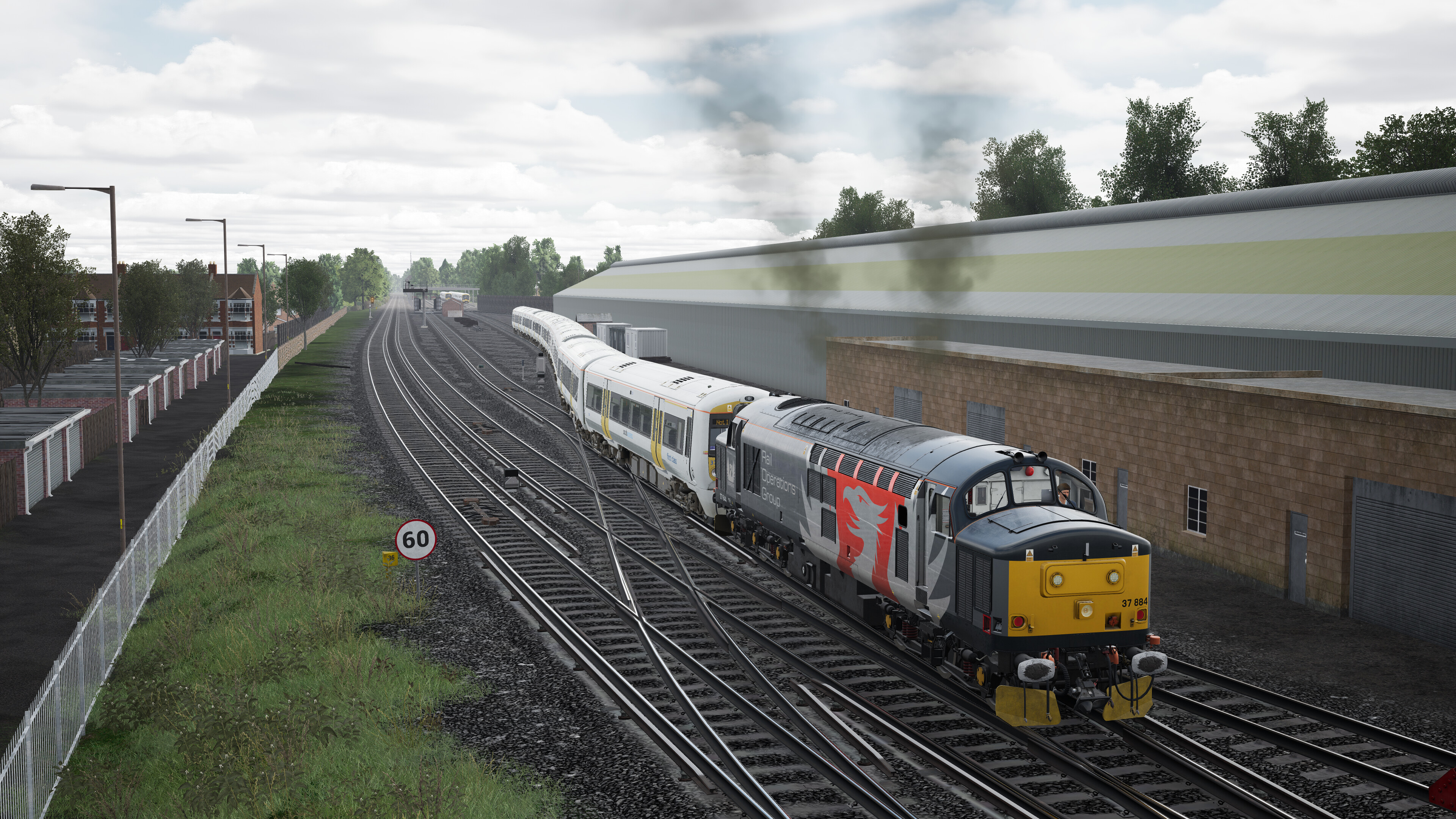 Train Sim World® 4: Rail Operations Group BR Class 37/7 Add-On screenshot 6