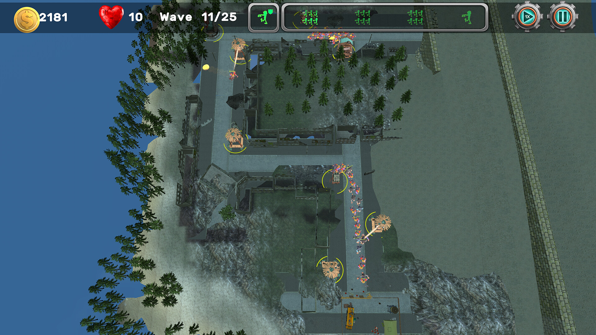 Z-APE: Tower Defense screenshot 6