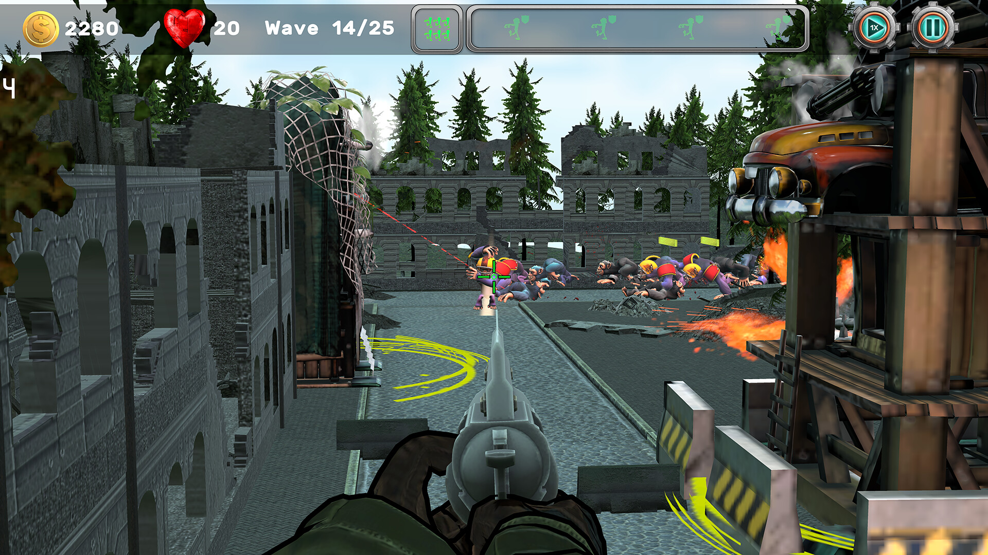 Z-APE: Tower Defense screenshot 8