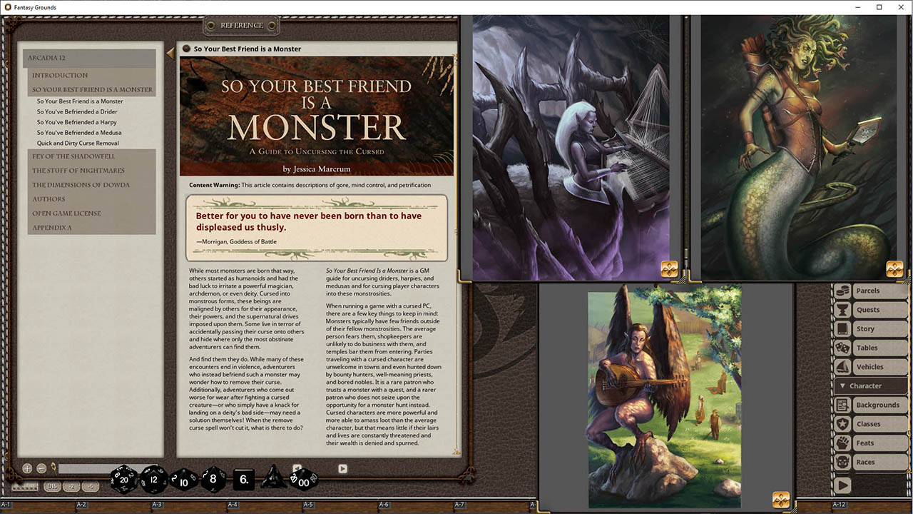 Fantasy Grounds - Arcadia Issue 012 screenshot 3
