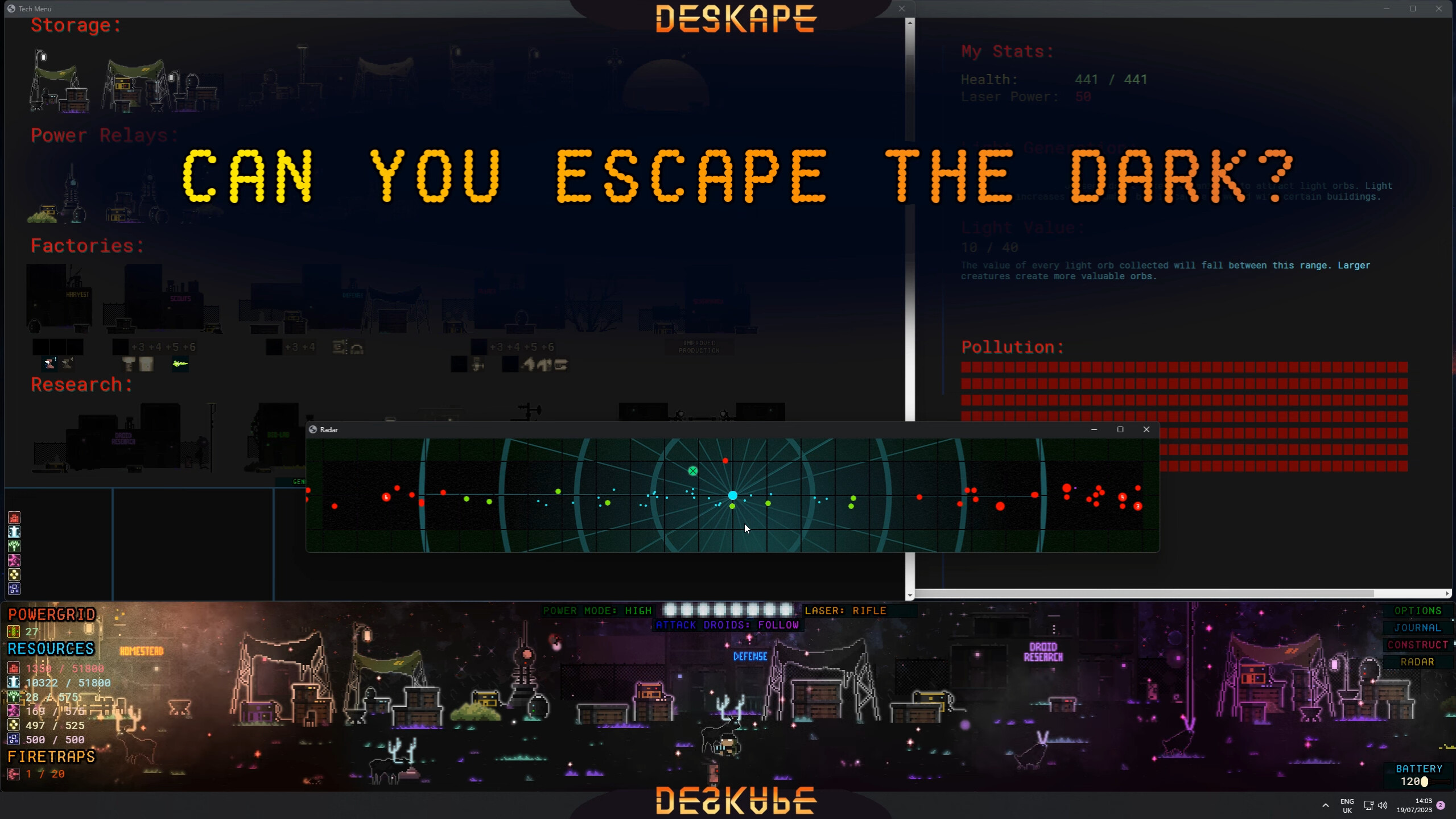 dEscape screenshot 1