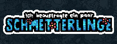Ich beauftragte ein paar Schmetterlinge