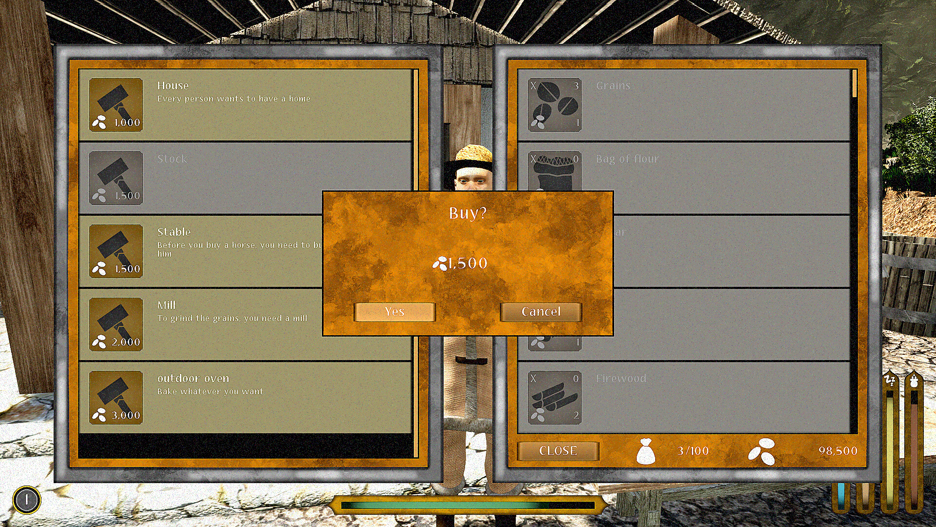 Medieval simulators: Baker screenshot 9