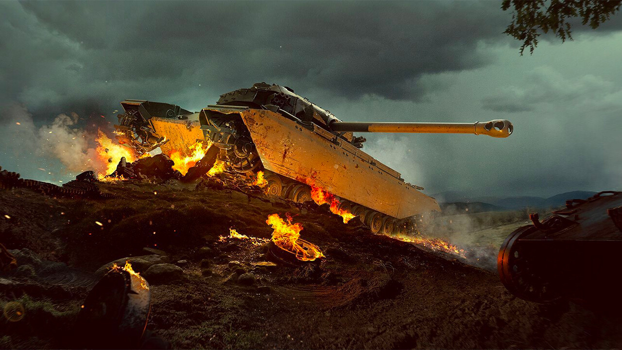 World of Tanks — FV201 (A45) Pack (VII British Heavy Tank) screenshot 1