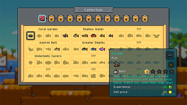 PRESENTATION - Nice Day for Fishing 5 Fish Selection | RPG Jeuxvidéo