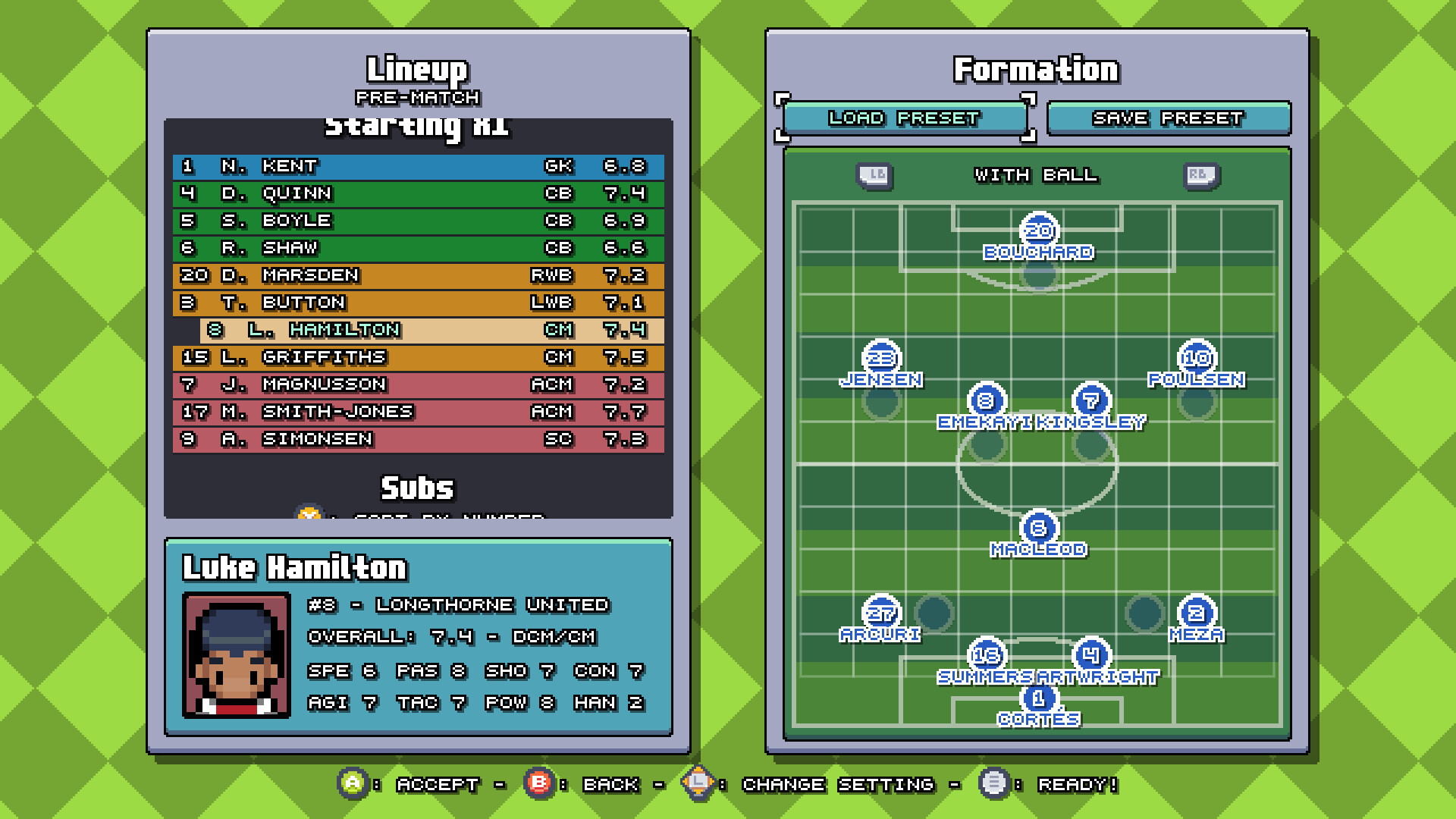 Bang Average Football screenshot 2