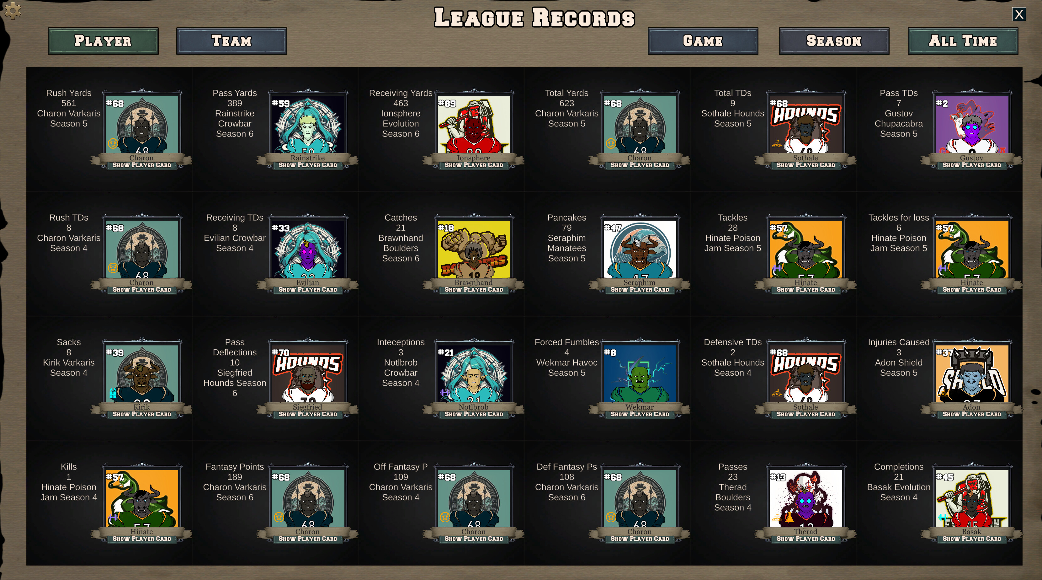 FFFL: Brutal Ball Manager screenshot 12
