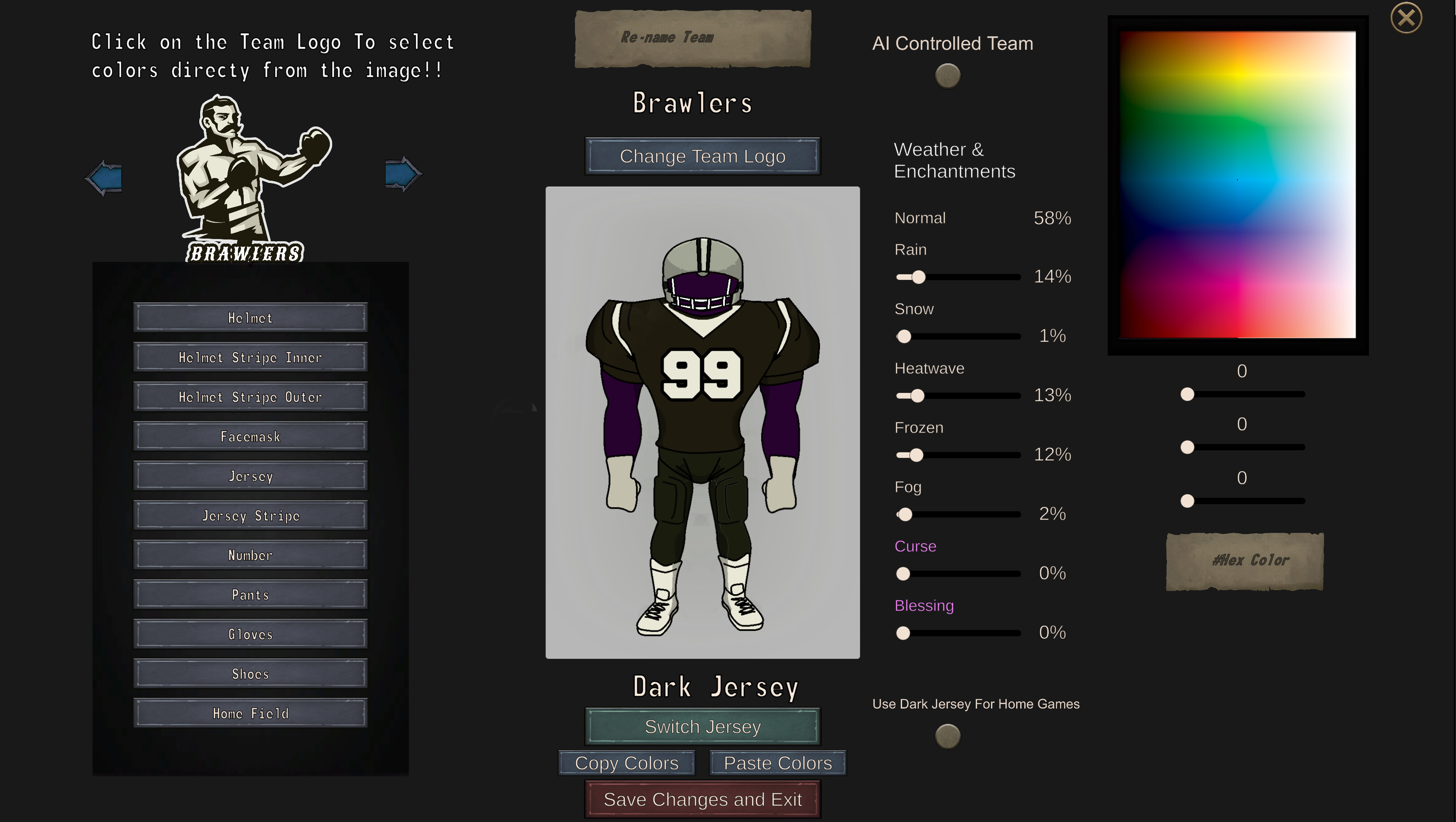 FFFL: Brutal Ball Manager screenshot 9