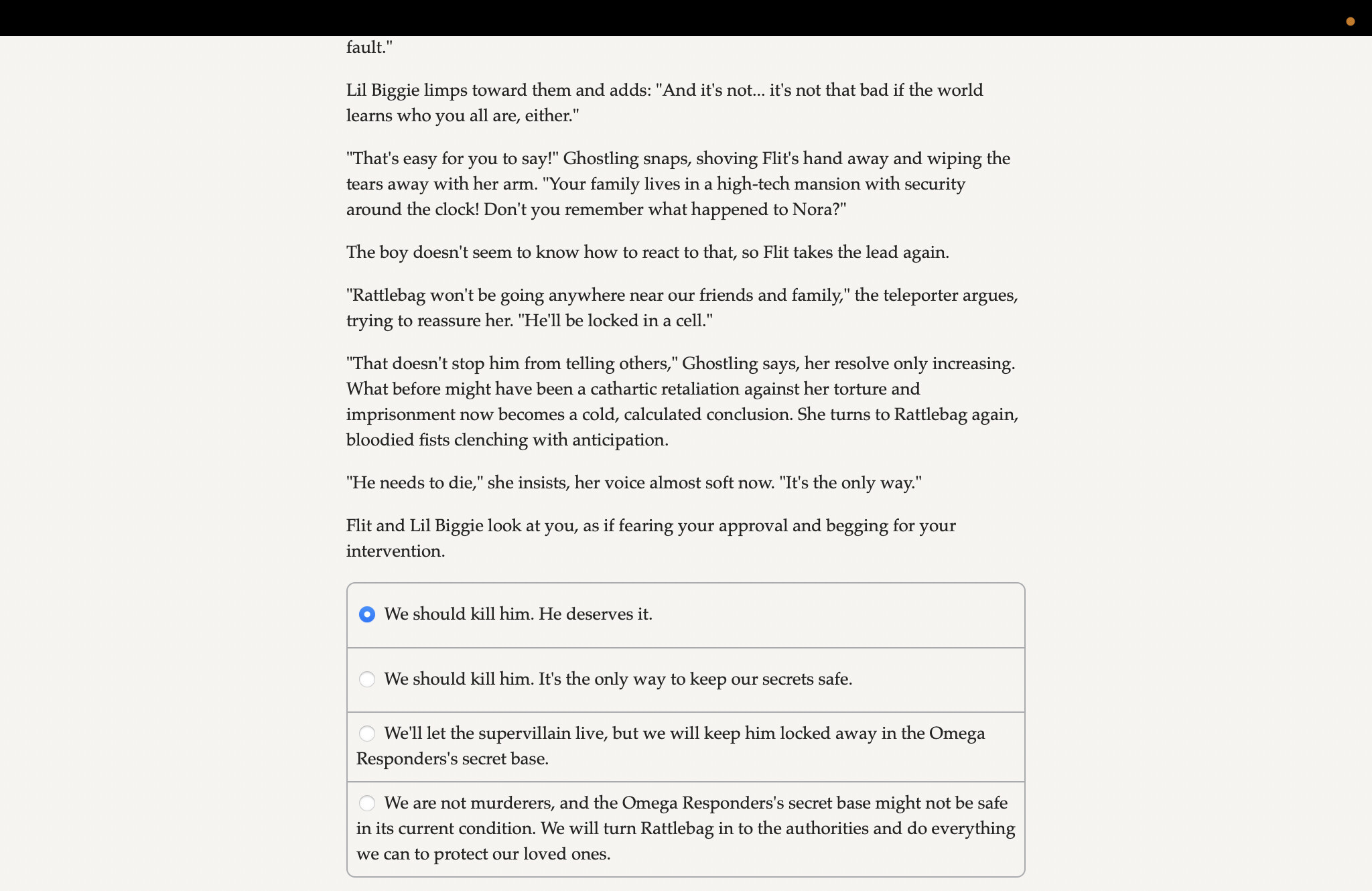 Unsupervised screenshot 5