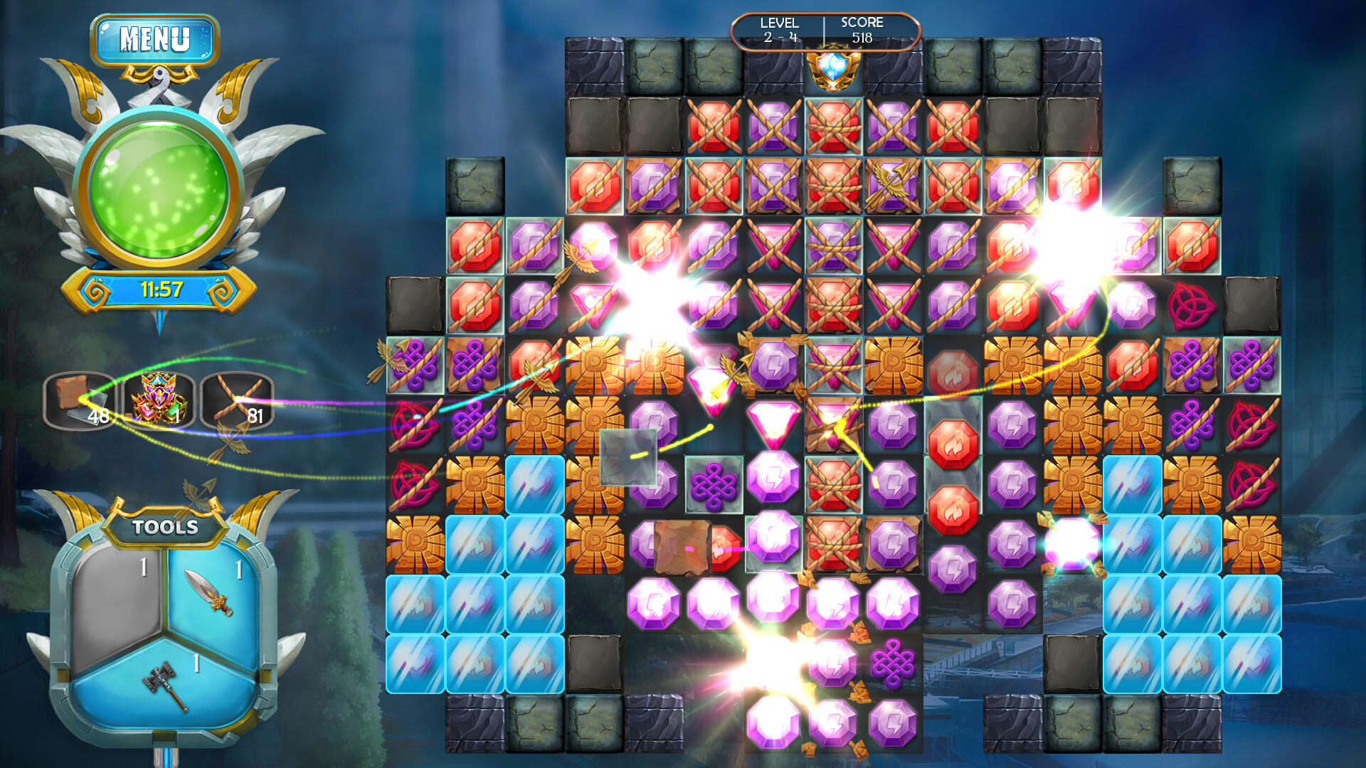 Crystal of Atlantis screenshot 1