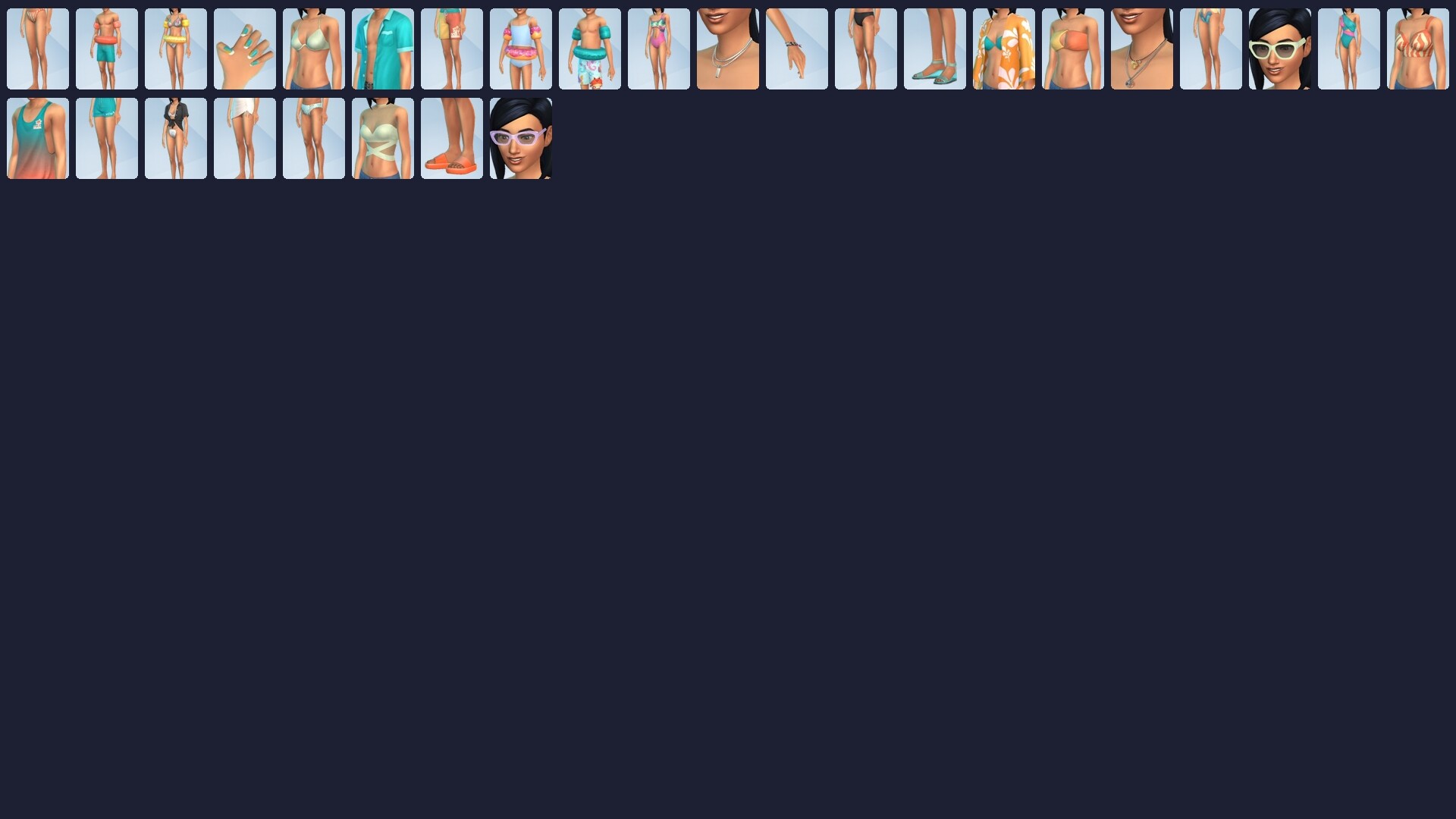 The Sims™ 4 Poolside Splash Kit screenshot 3