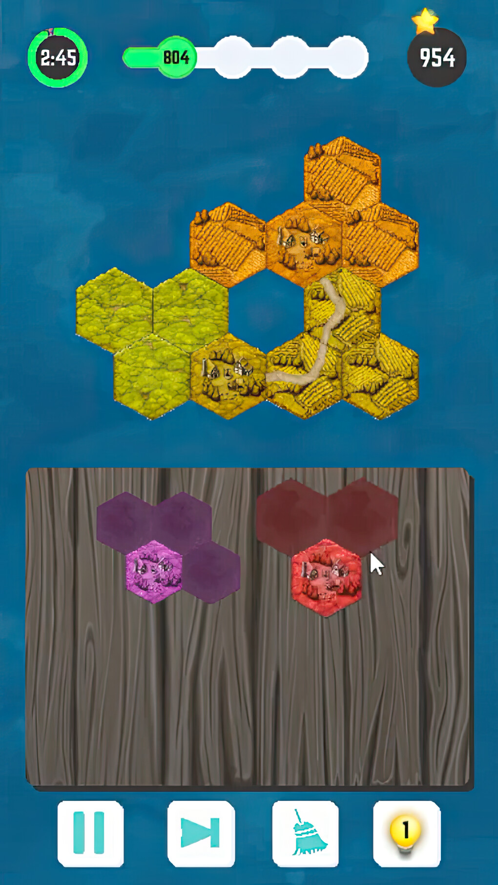 Hexa Puzzle Saga screenshot 2
