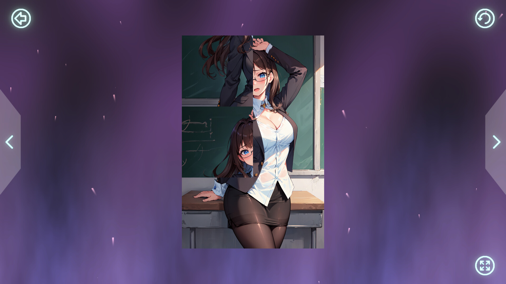 Hyper Hentai Sexy Sensei screenshot 1
