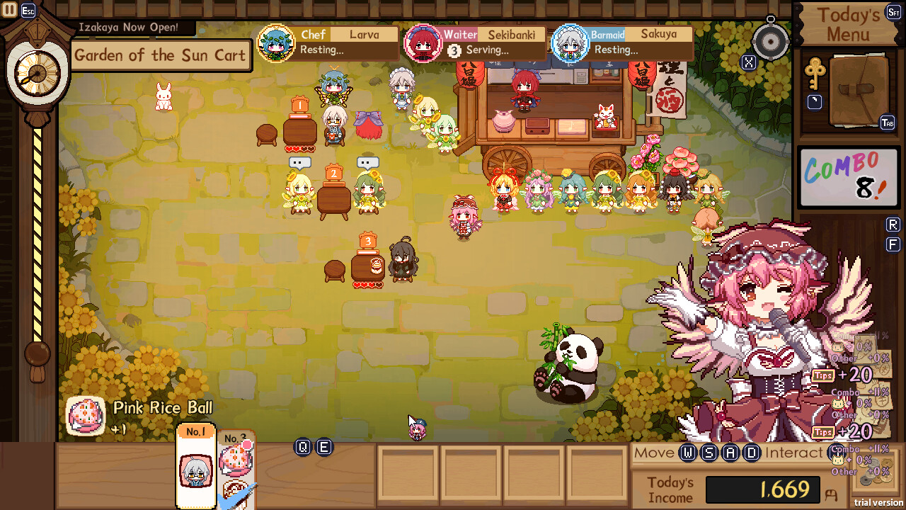 东方夜雀食堂DLC4扩展包 - 太阳花田&辉针城 screenshot 8