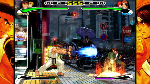 Fotos Do Slide do Jogo Capcom Fighting Collection 2