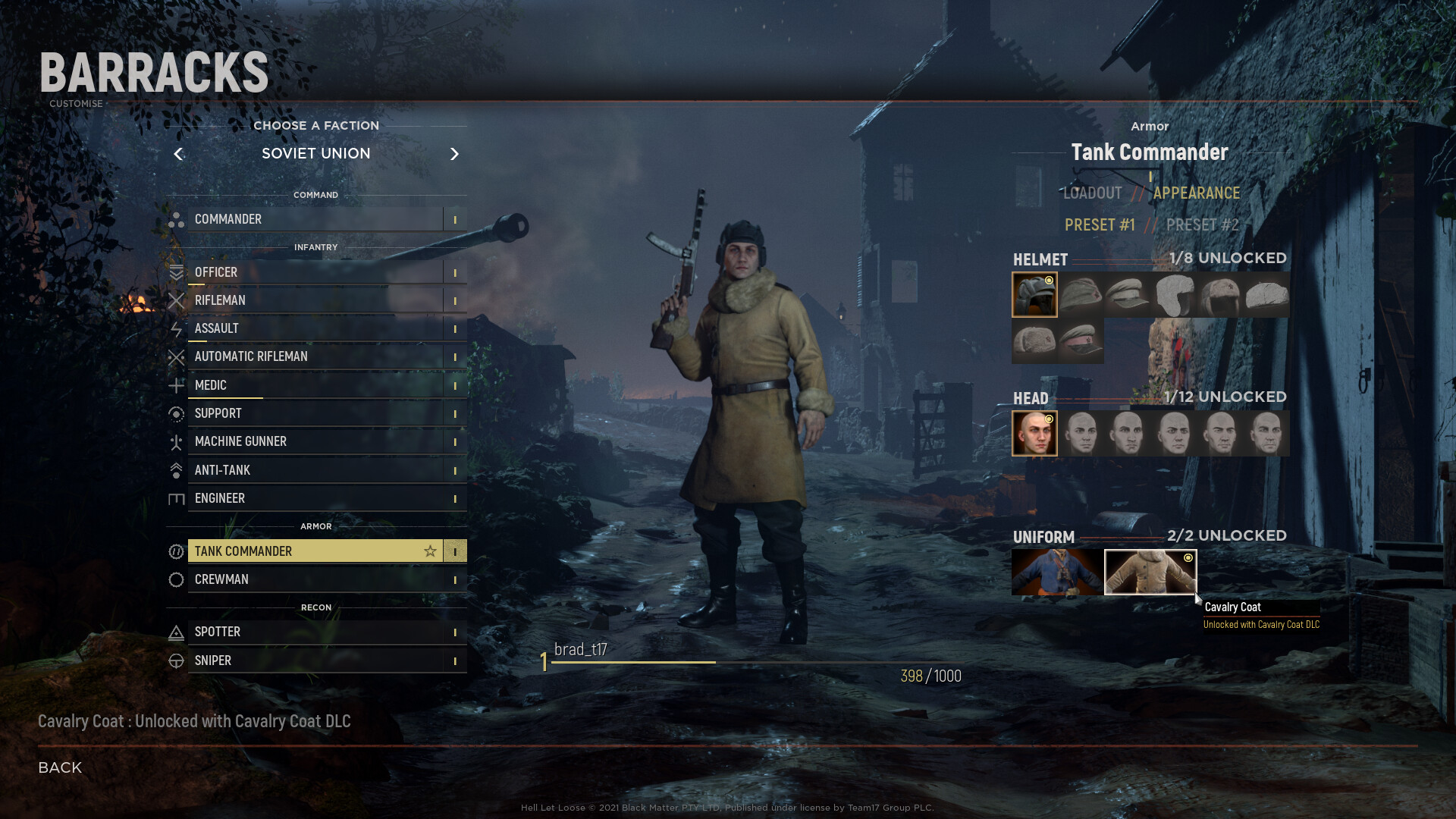 Hell Let Loose - Cavalry Coat screenshot 3