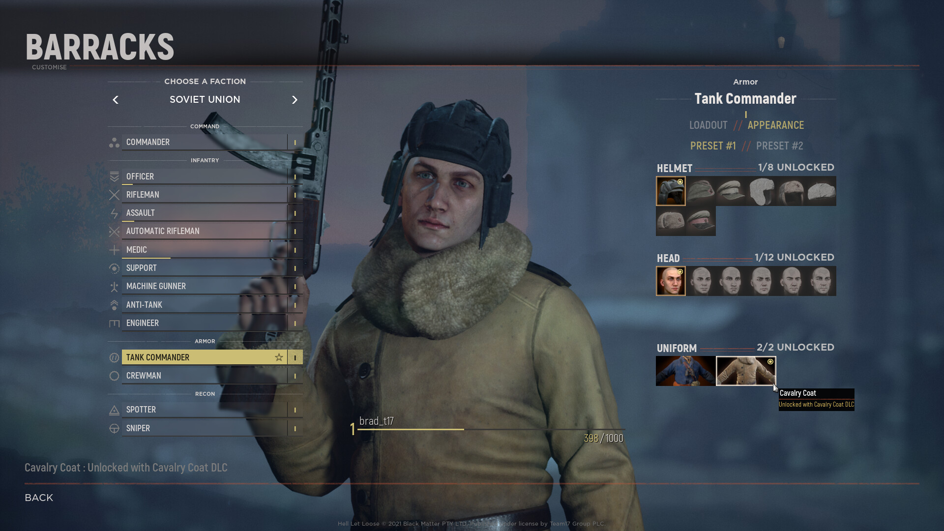 Hell Let Loose - Cavalry Coat screenshot 2