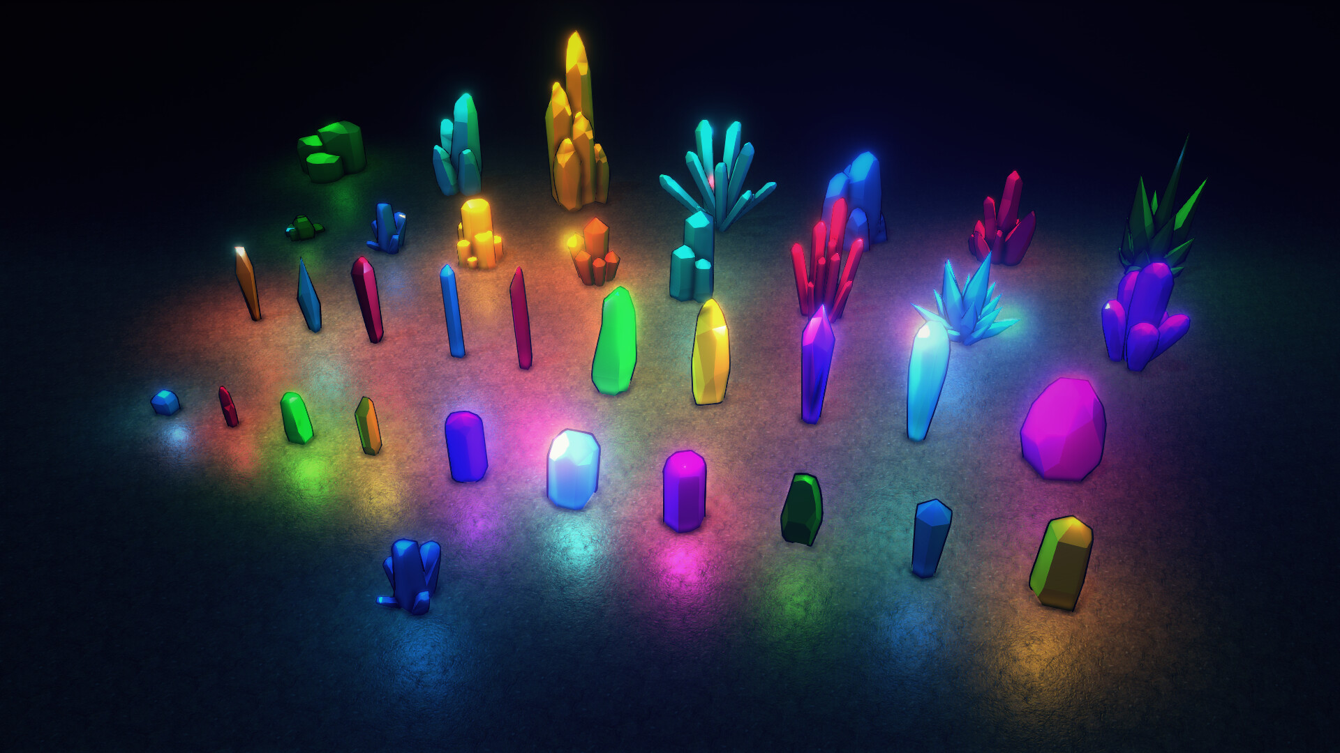 RPG Developer Bakin Glowing Crystal Pack screenshot 3