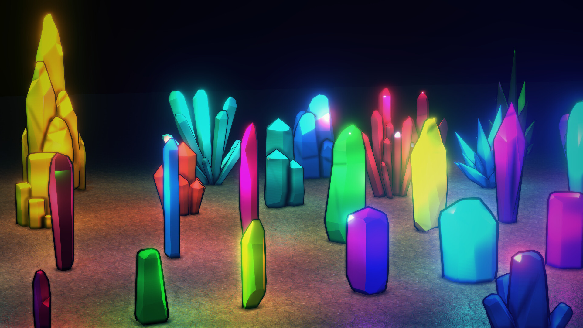 RPG Developer Bakin Glowing Crystal Pack screenshot 2