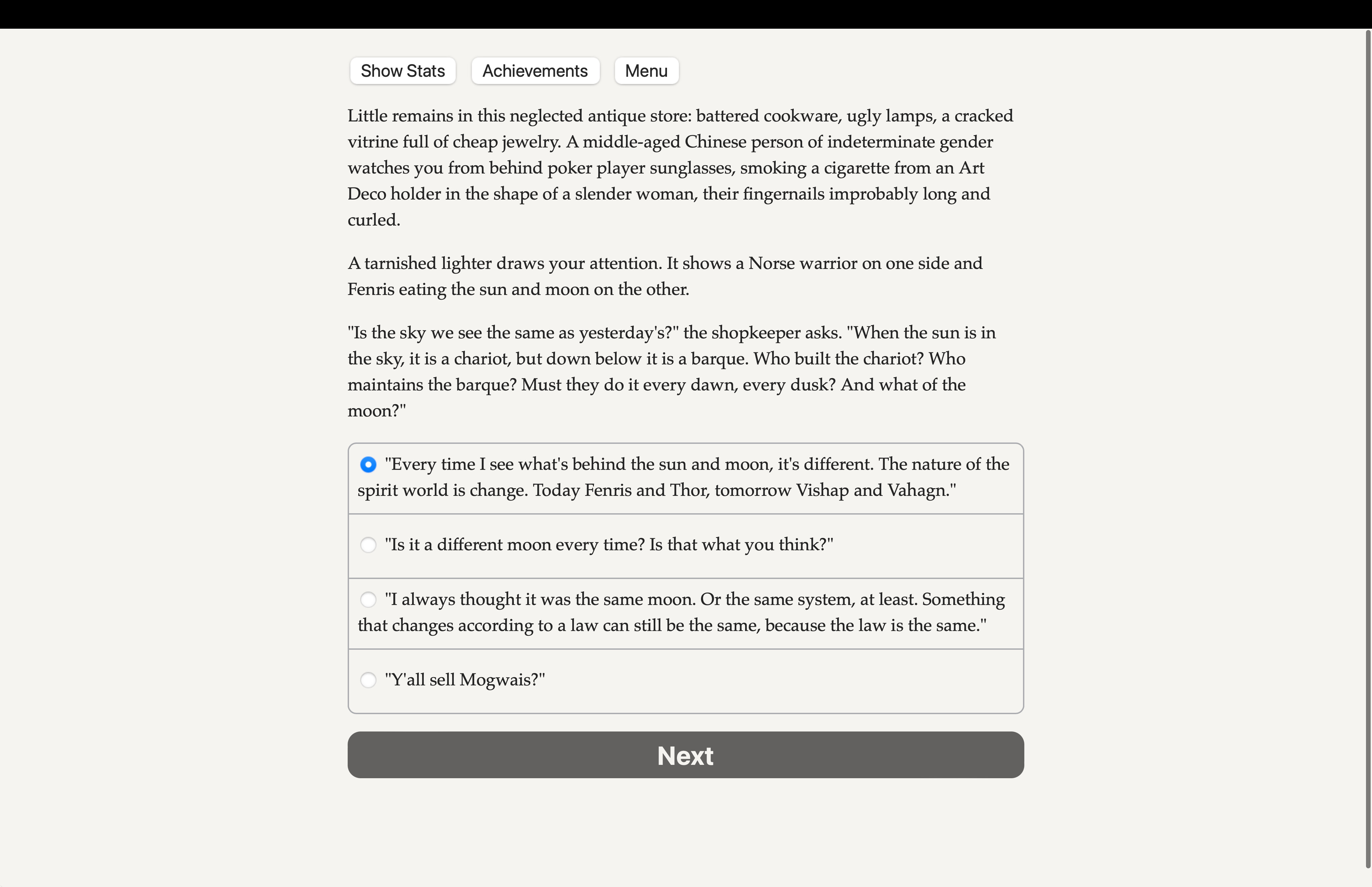Werewolf: The Apocalypse — The Book of Hungry Names screenshot 7