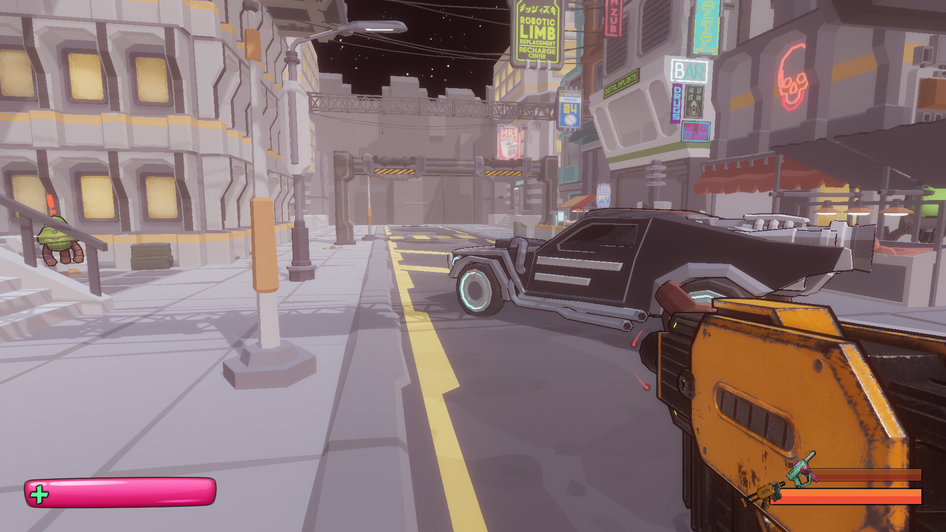 Robots Invaders - Sci-fi Gun screenshot 1