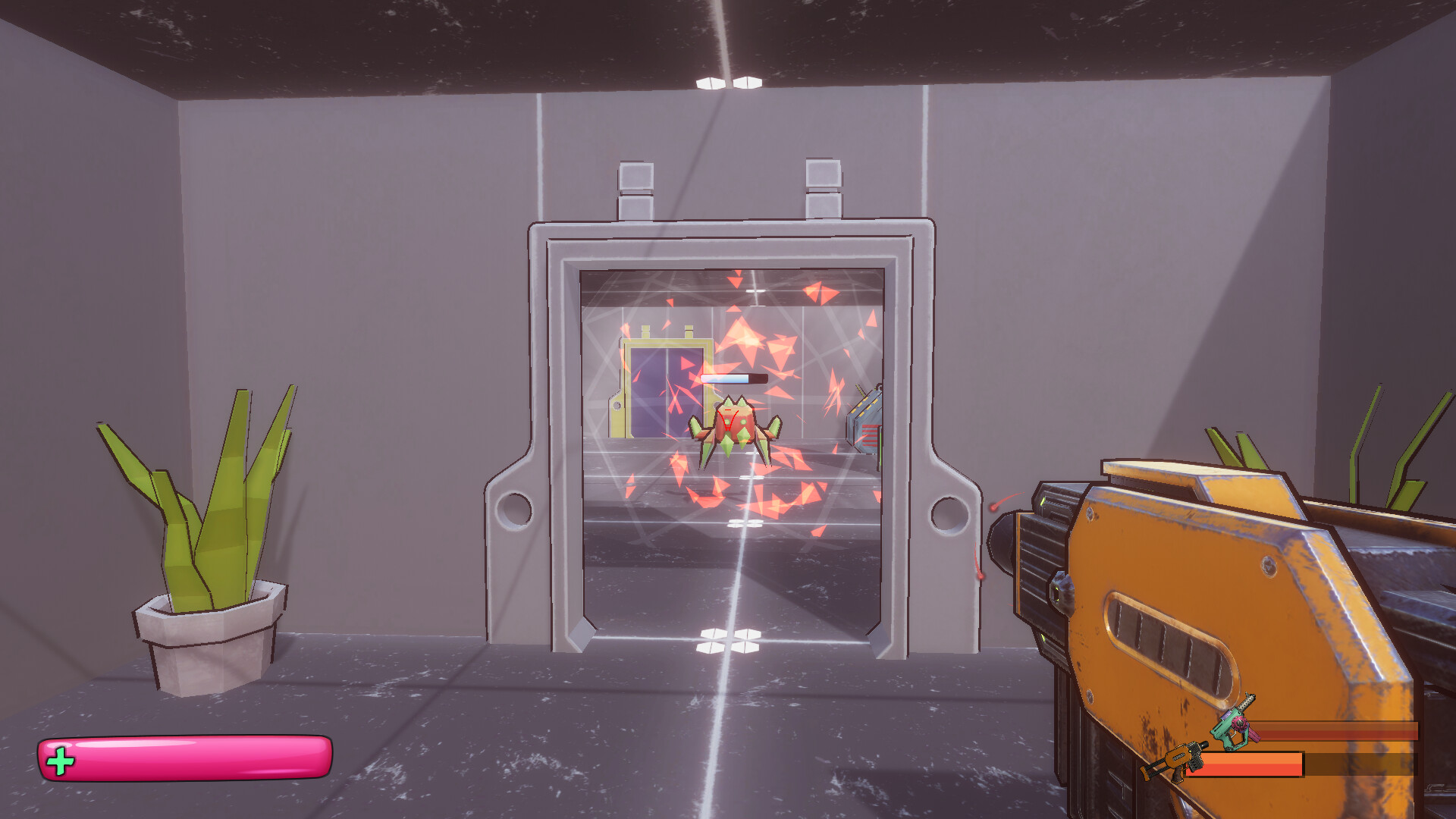 Robots Invaders - Sci-fi Gun screenshot 2