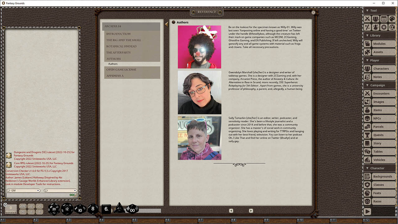 Fantasy Grounds - Arcadia Issue 014 screenshot 5