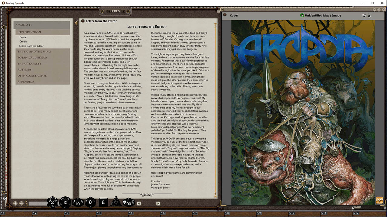 Fantasy Grounds - Arcadia Issue 014 screenshot 2