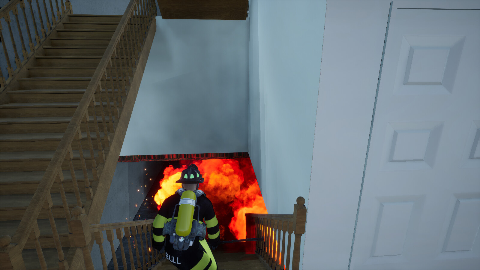 Into The Flames - Retro Fire Gear 1 screenshot 2