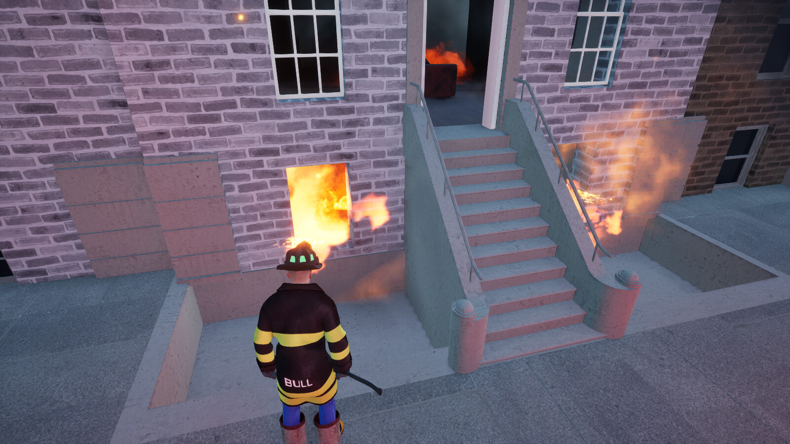 Into The Flames - Retro Fire Gear 1 screenshot 1