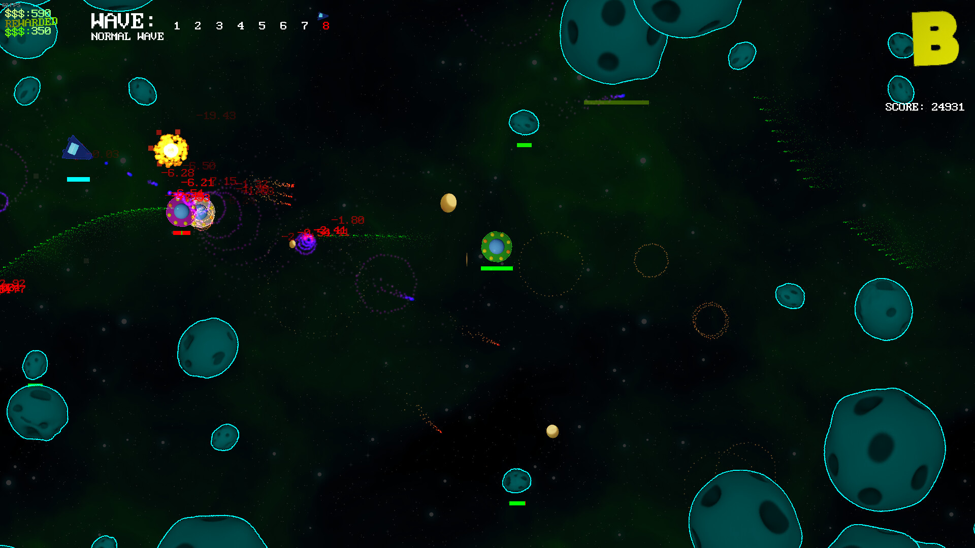 Asteroids ++ screenshot 1