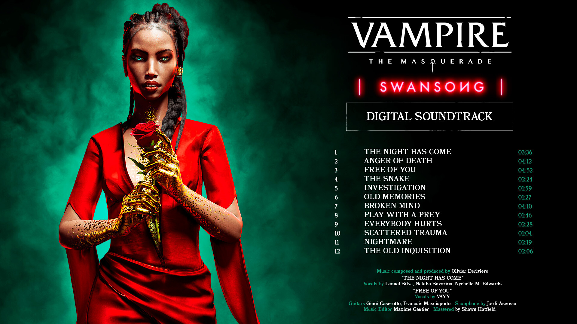 Vampire: The Masquerade - Swansong Soundtrack screenshot 1