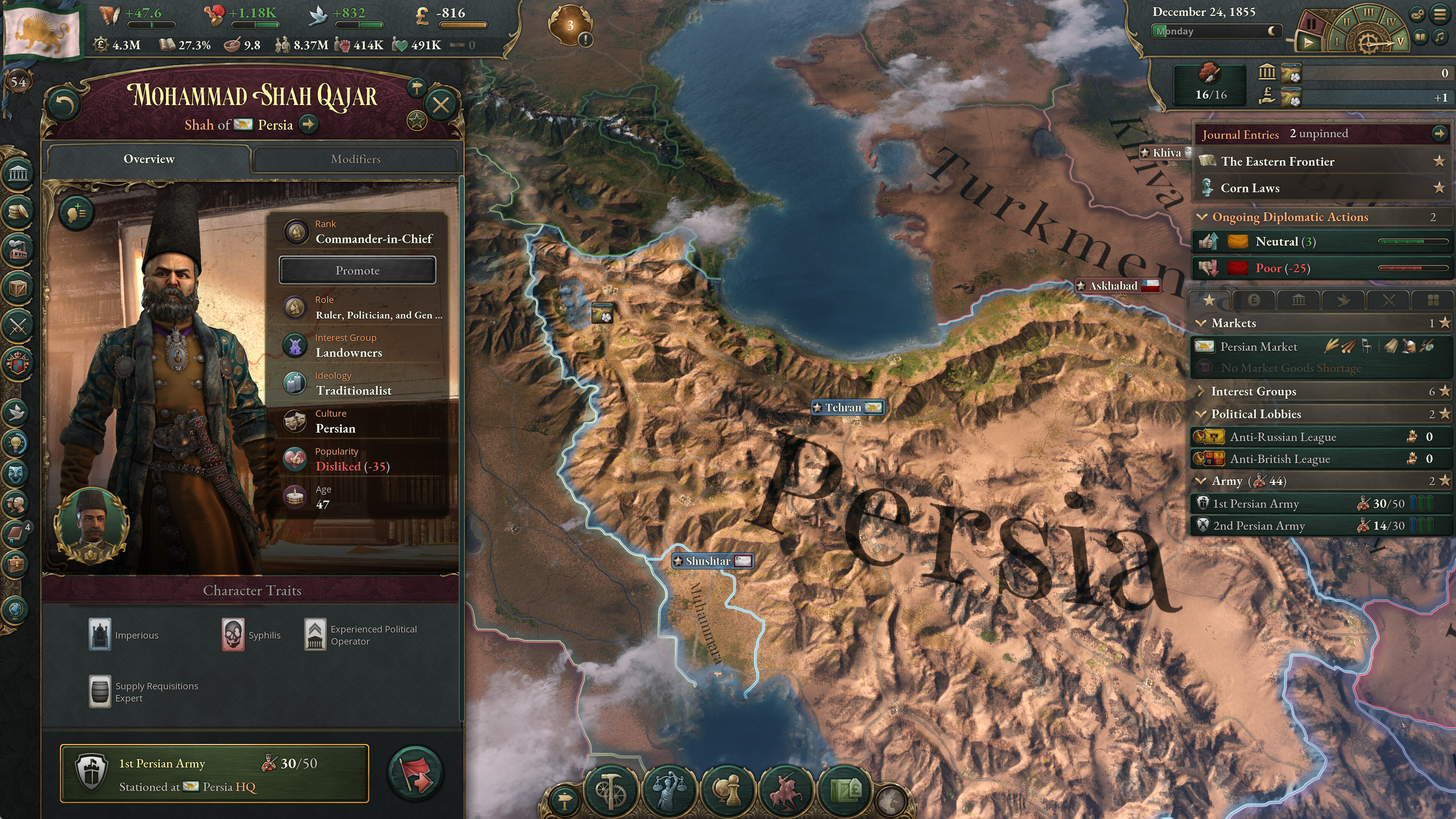 Victoria 3: Sphere of Influence - Expansion screenshot 9