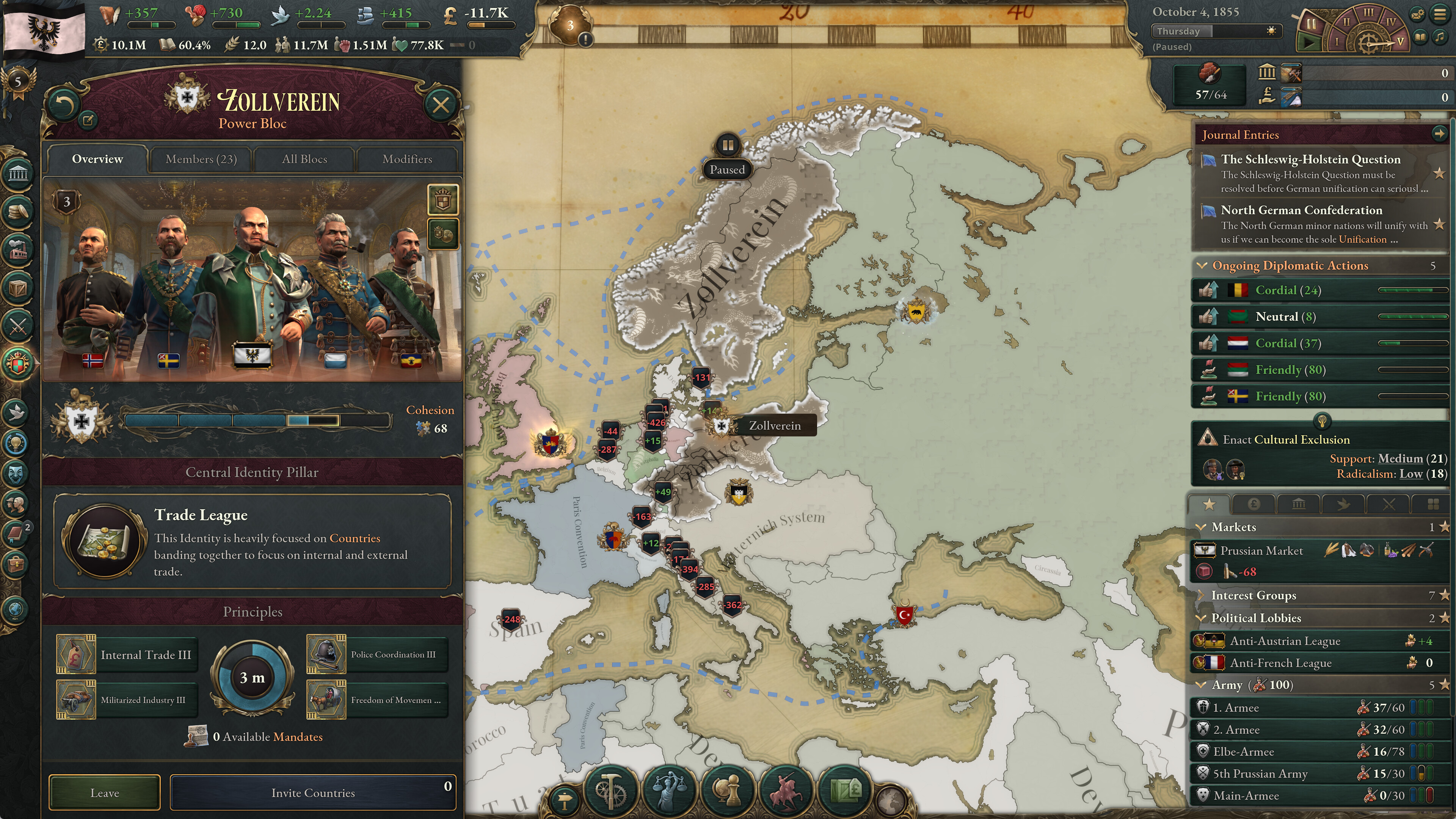 Victoria 3: Sphere of Influence - Expansion screenshot 1