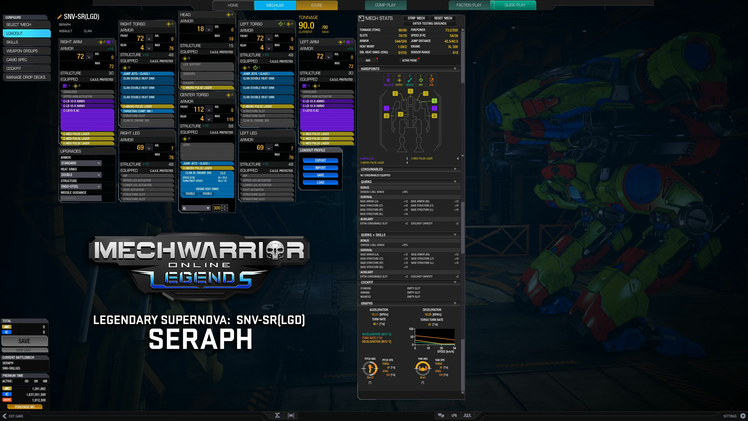 MechWarrior Online™ - Seraph Legendary Mech Pack screenshot 2