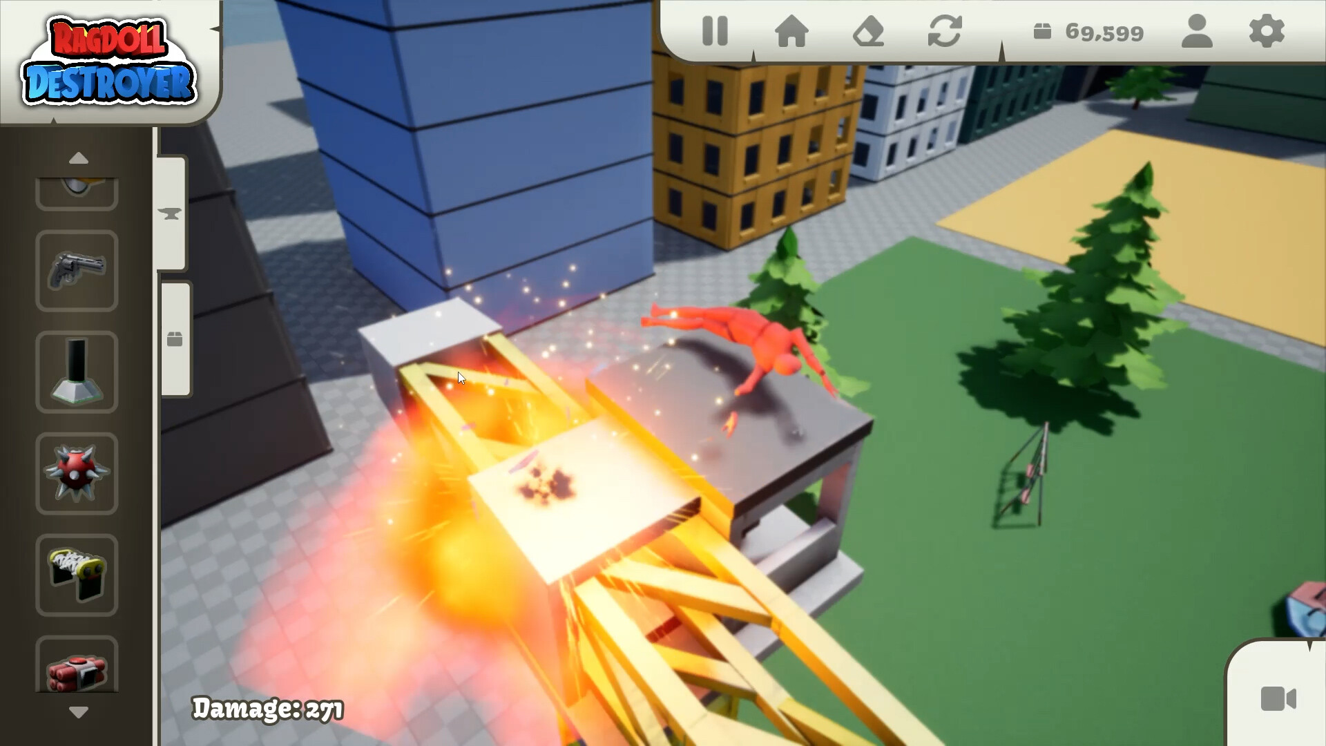 Ragdoll Destroyer screenshot 7
